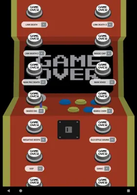 Game Over Sounds android App screenshot 1