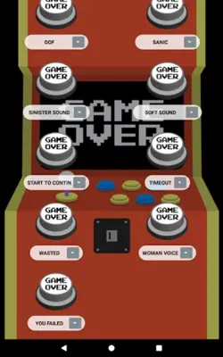 Game Over Sounds android App screenshot 7